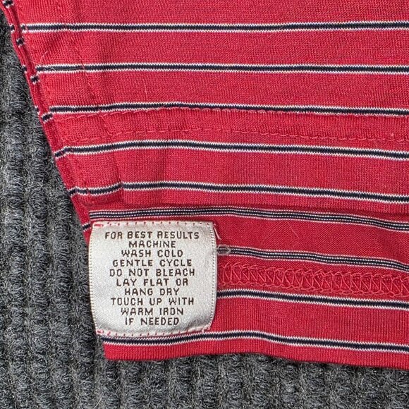 Peter Millar Polo Shirt Presidents Cup Mens XL Red Stripe USA Golf PGA Tour Flag - Picture 10 of 11